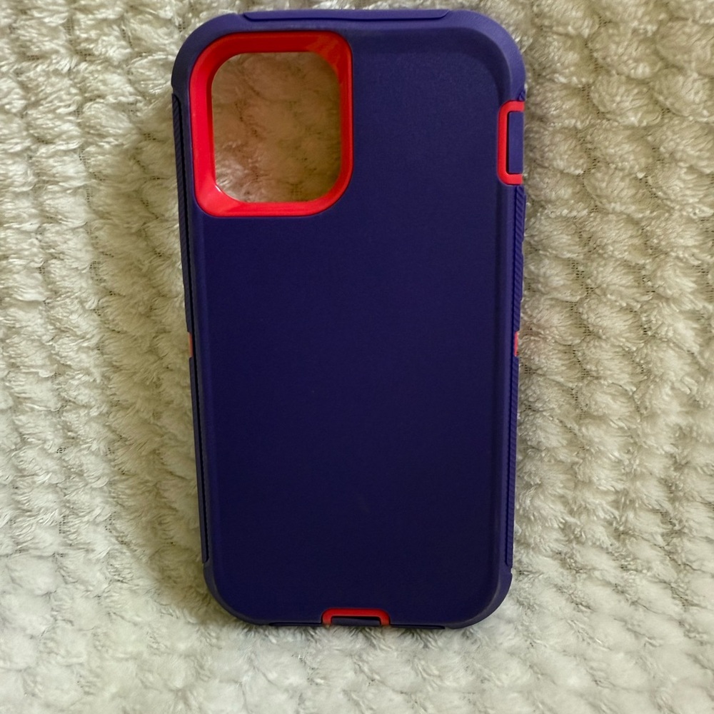 Stylish Purple and Red Phone Case